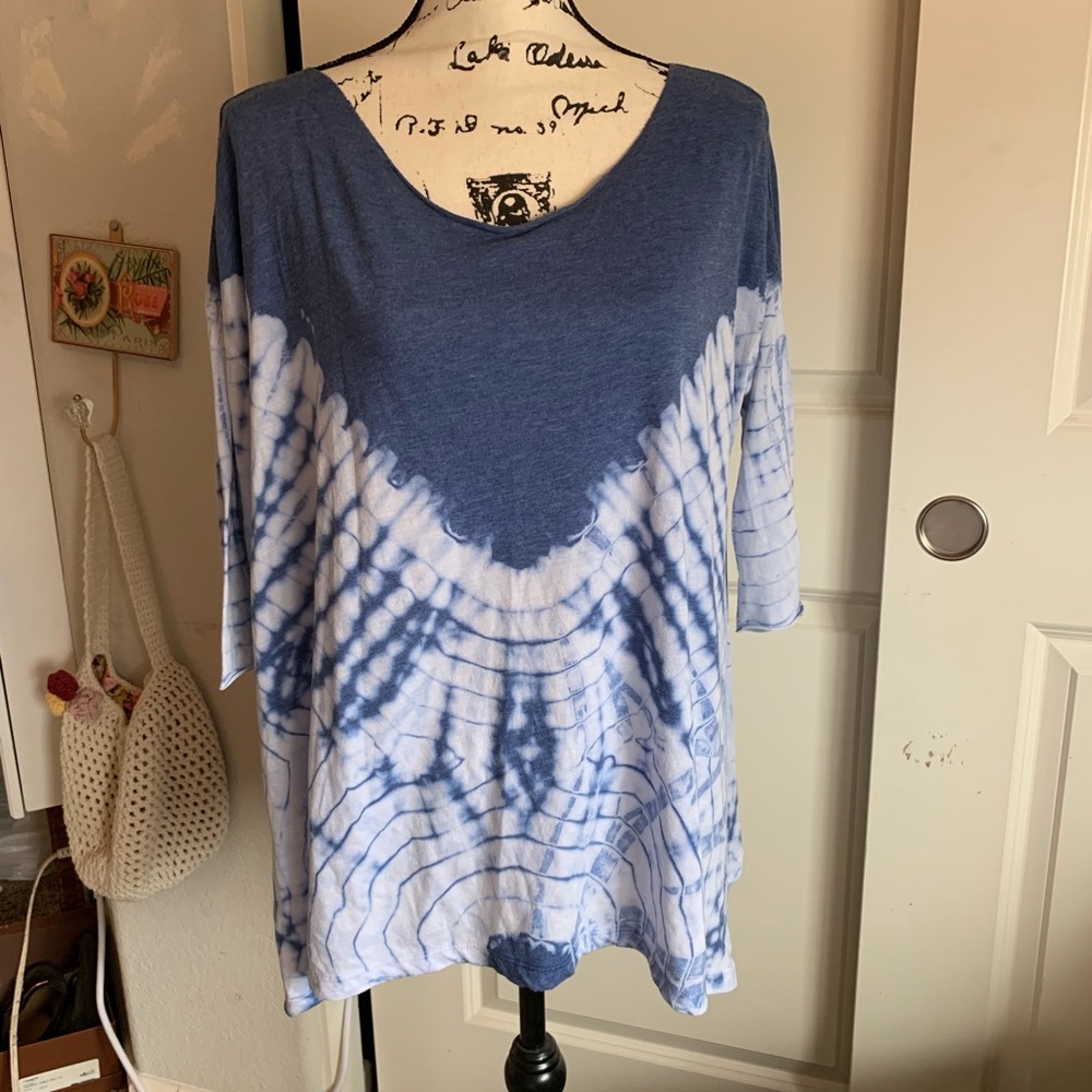 Free People tie dye top